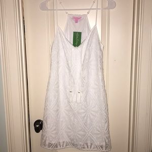 BRAND NEW W/ TAGS Lilly Pulitzer white lace dress
